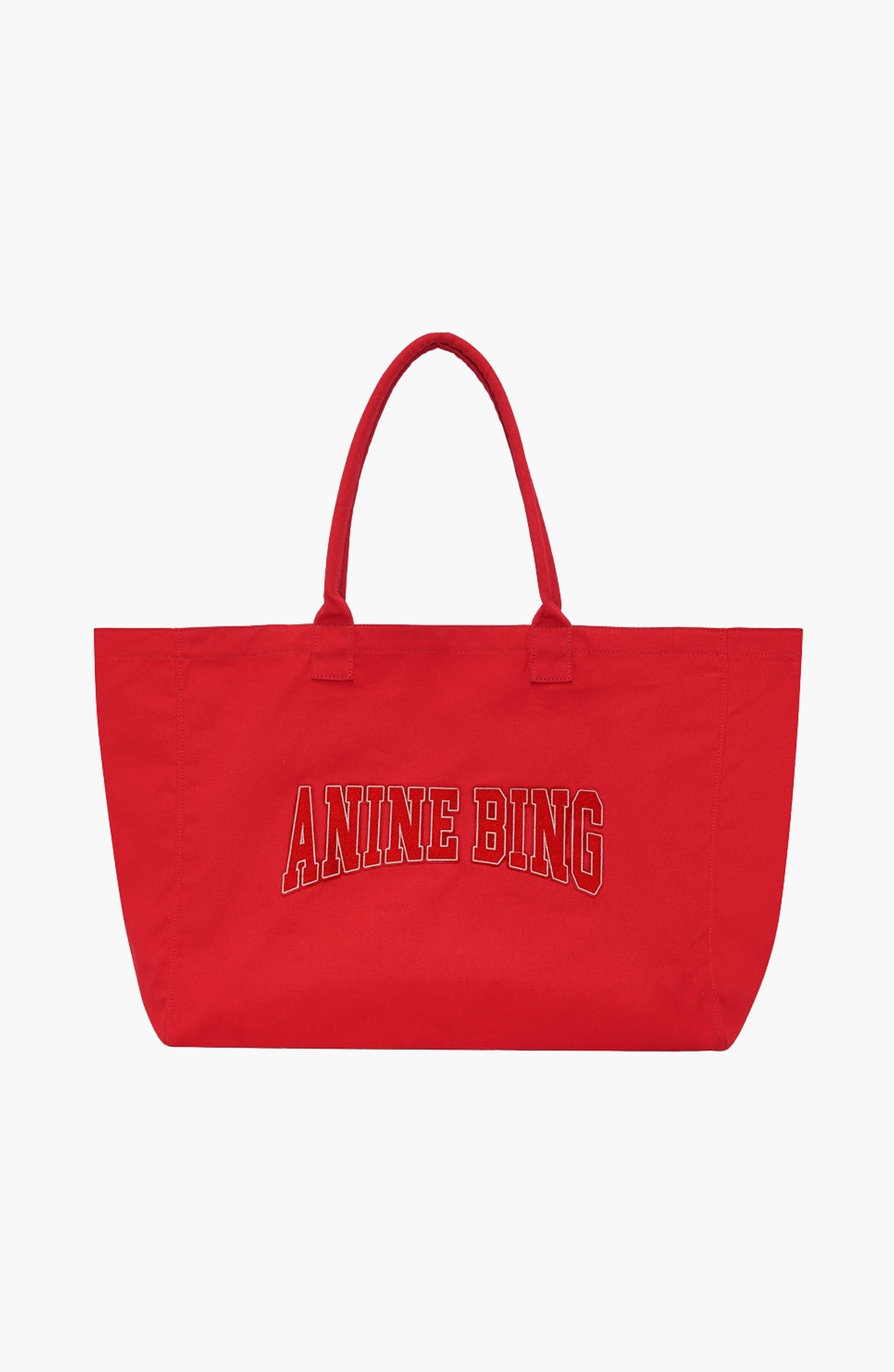 Leo Canvas Tote, Main, color, Tango Red