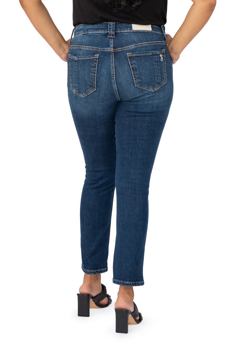 High Waist Ankle Skinny Jeans, Alternate, color, MACIE
