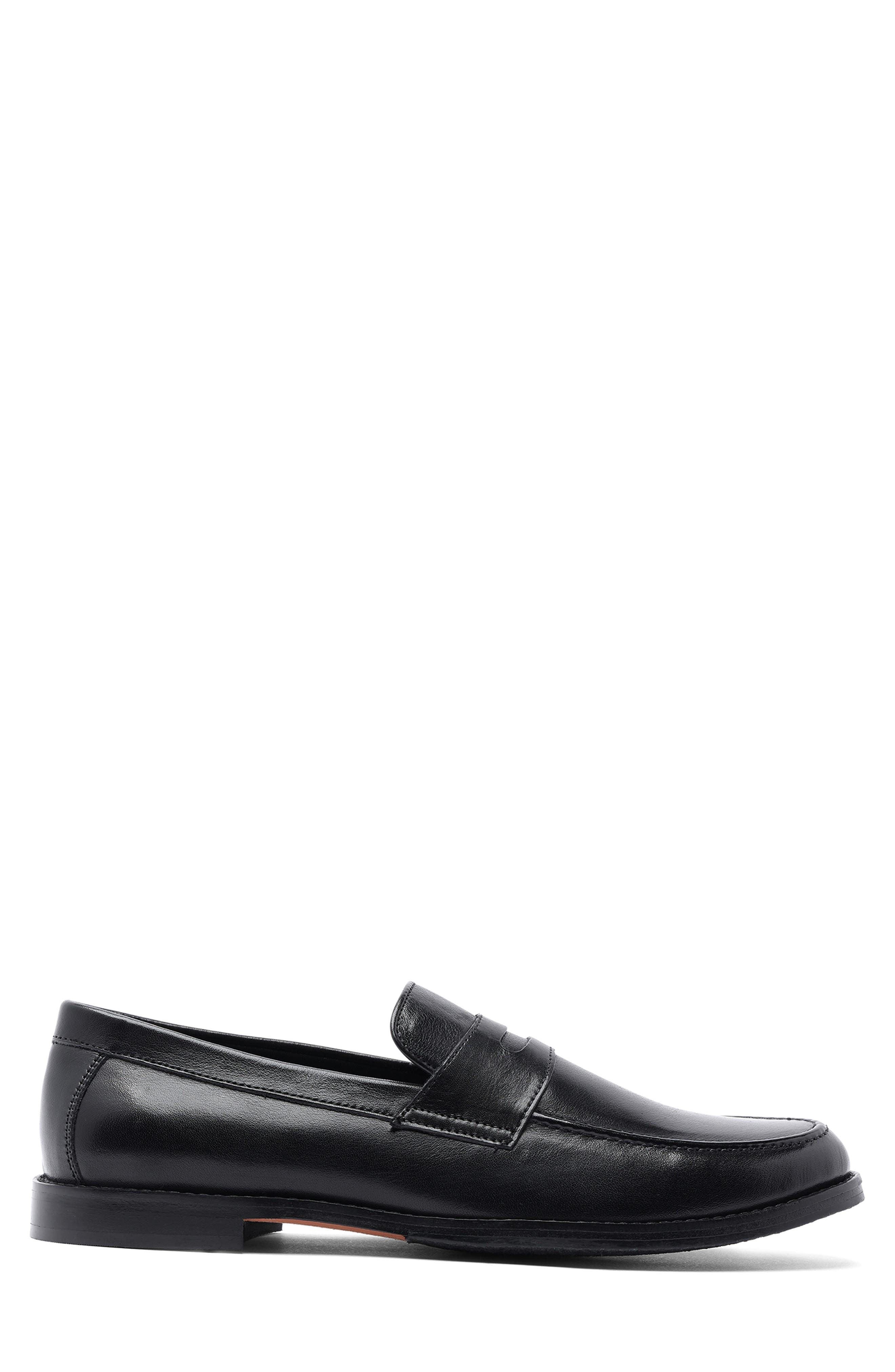 Anthony Veer Sherman Penny Loafer, Alternate, color, Black