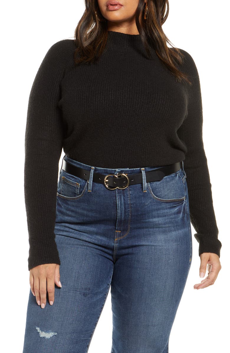 Halogen<sup>®</sup> Mock Neck Sweater, Main, color,