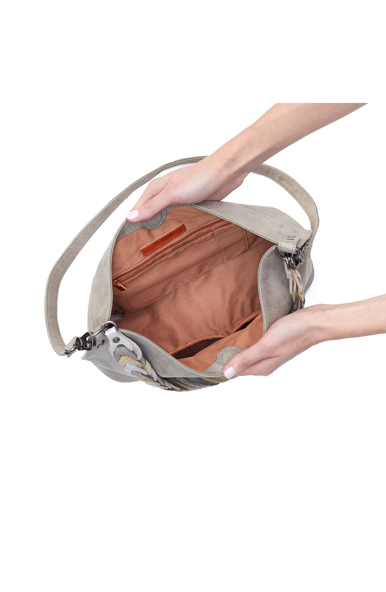 HOBO Pier Leather Shoulder Bag, Alternate, color, 