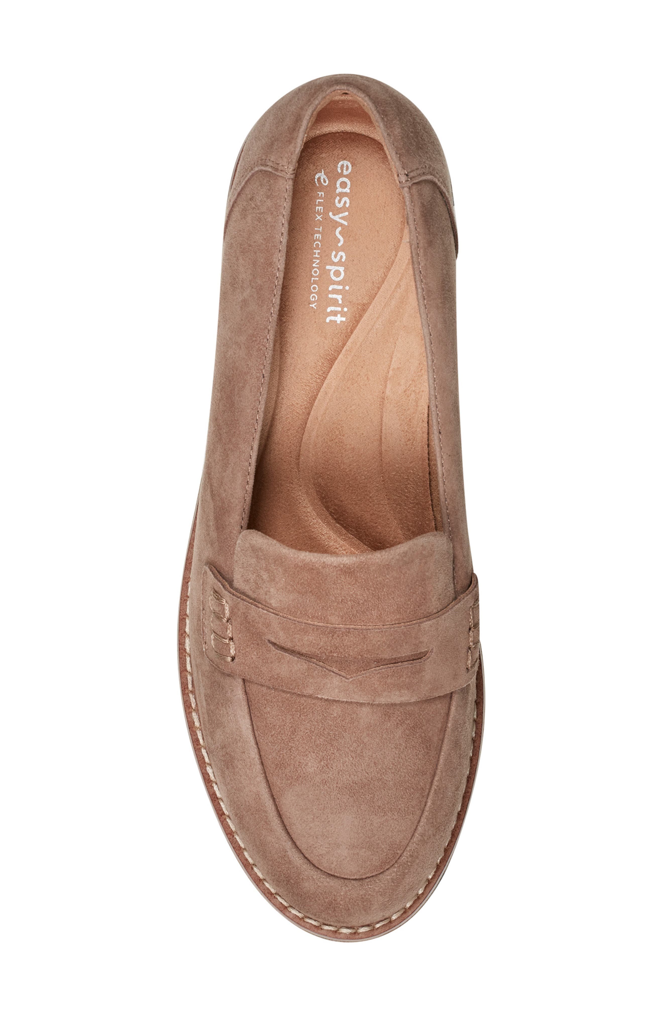 Velia Penny Loafer, Alternate, color, TAUPE
