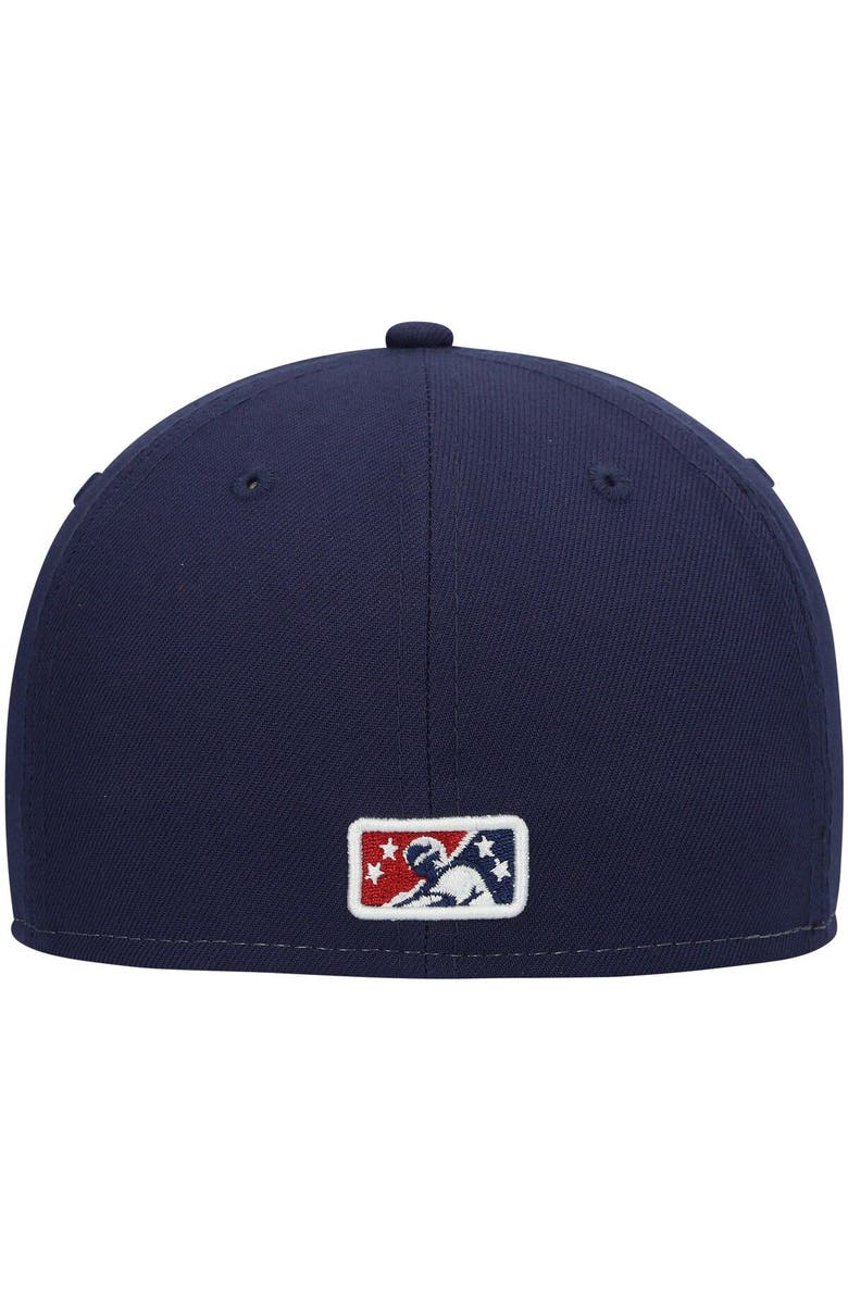 New Era Men's New Era White Northwest Arkansas Naturals Authentic Collection Team Alternate 59FIFTY Fitted Hat, Alternate, color, White