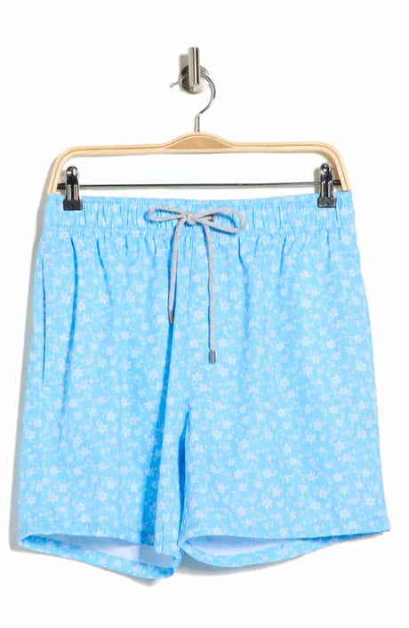 Vintage Summer 4-Way Stretch Volley Swim Trunks