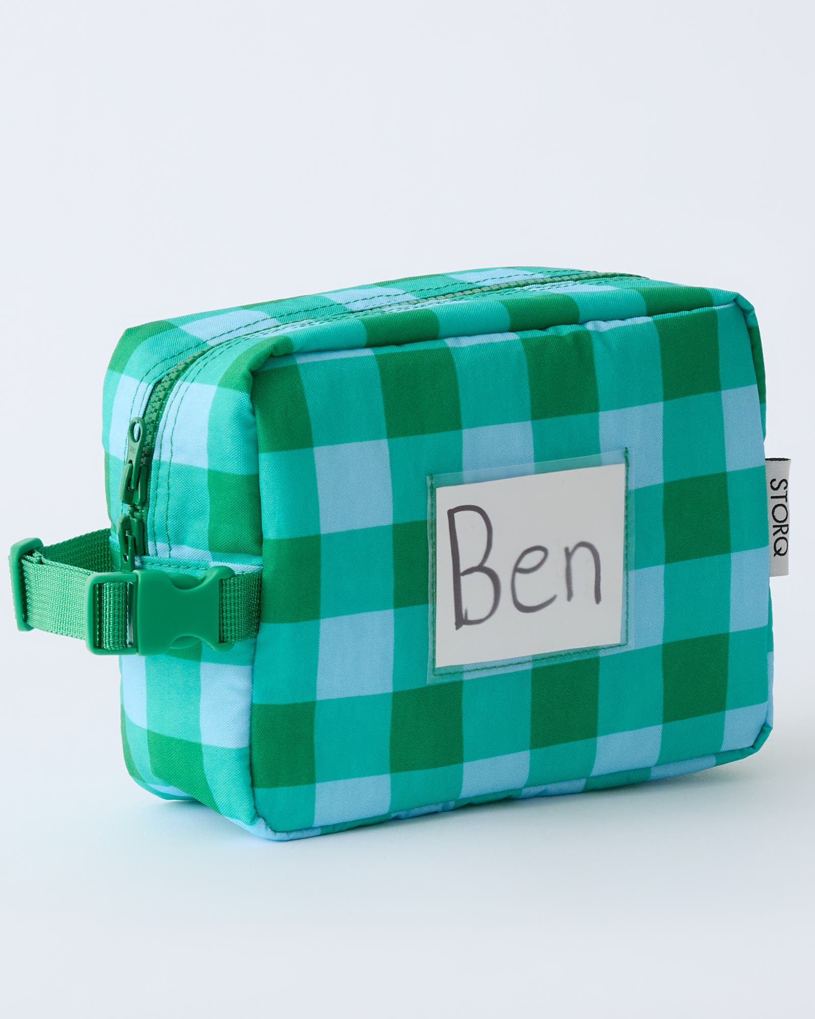 selected Teal Gingham