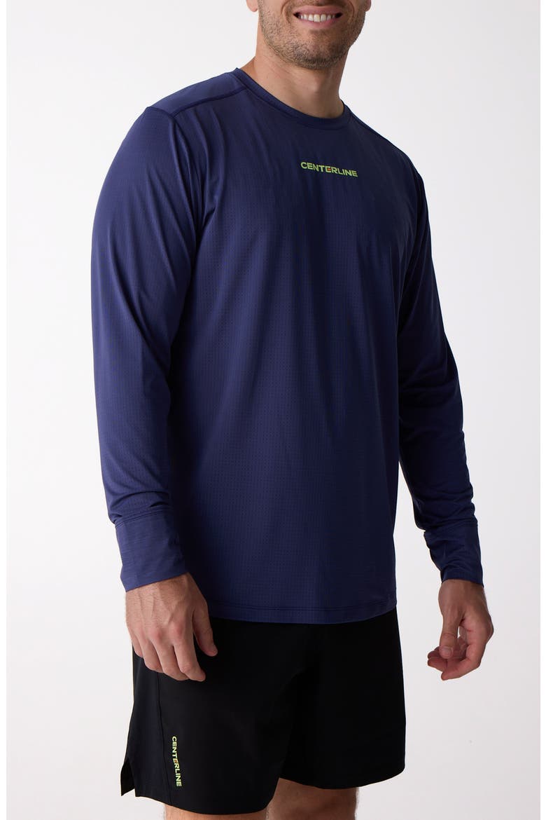 AirLite Men's Long Sleeve, Alternate, color, Midnight Dusk