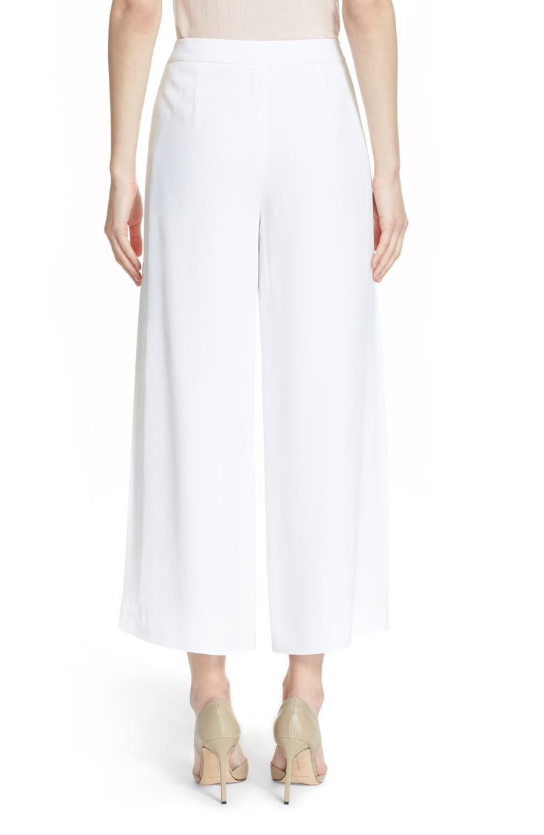 Nordstrom Signature and Caroline Issa 'Sable' Wide Leg Crop Pants, Alternate, color,