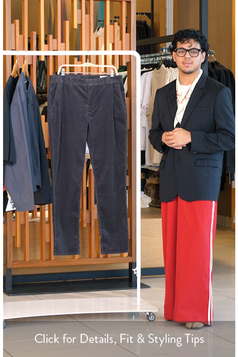 Stretch Corduroy Chinos video