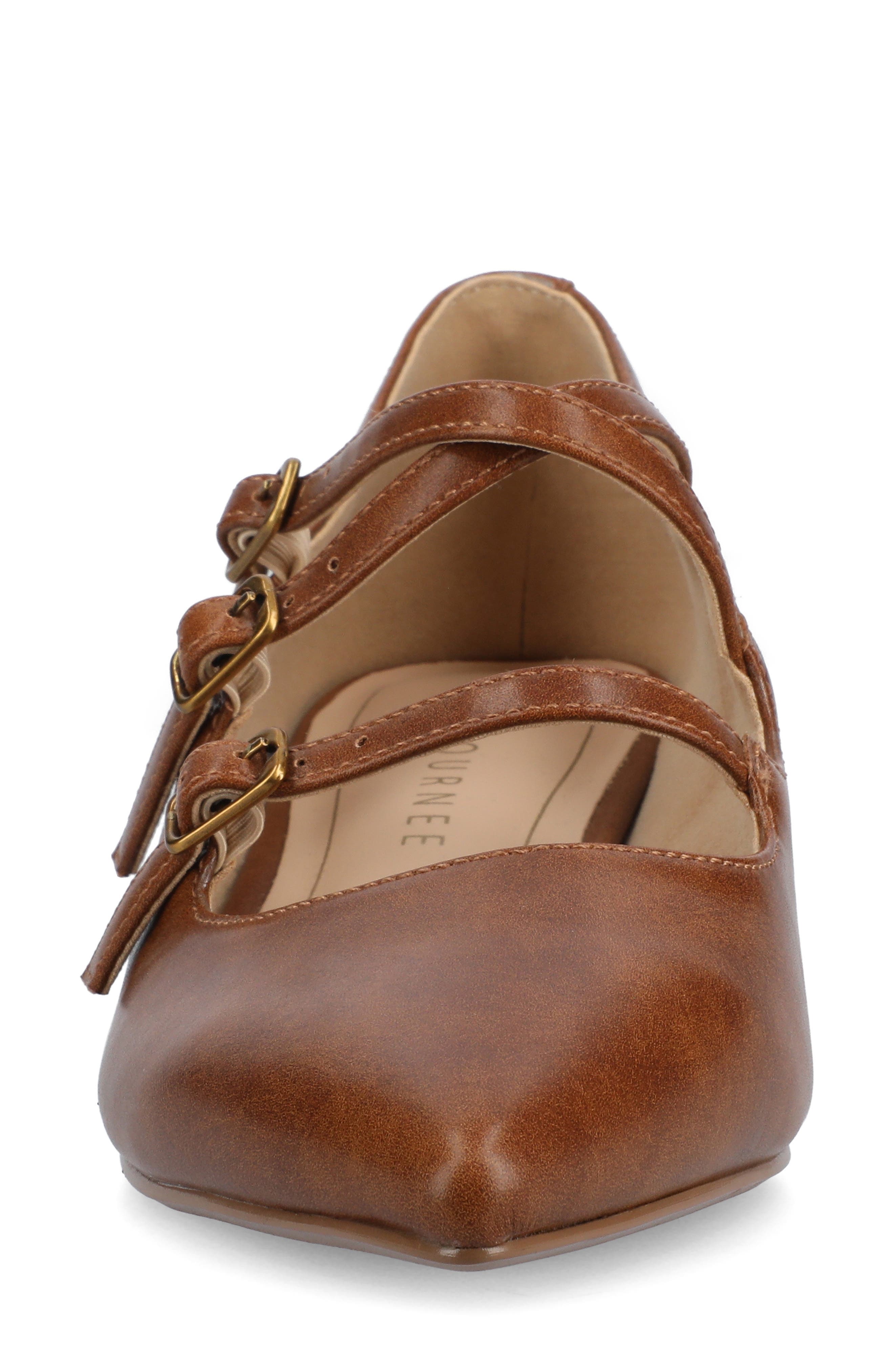 Gretal Mary Jane Flat, Alternate, color, COGNAC