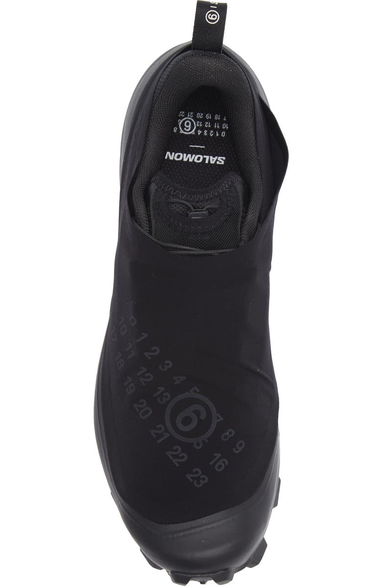 MM6 Maison Margiela x Salomon Crossdust Sneaker, Alternate, color, Black/ Black/ Asphalt