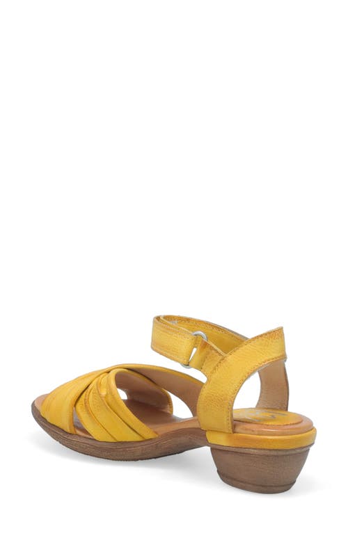Miz Mooz Colette Sandal In Marigold