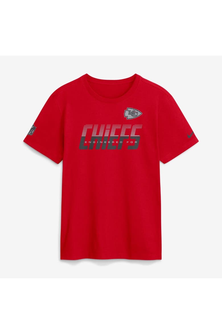 Men's Nike Red Kansas City Chiefs Sideline Dri-FIT T-Shirt, Main, color, Red
