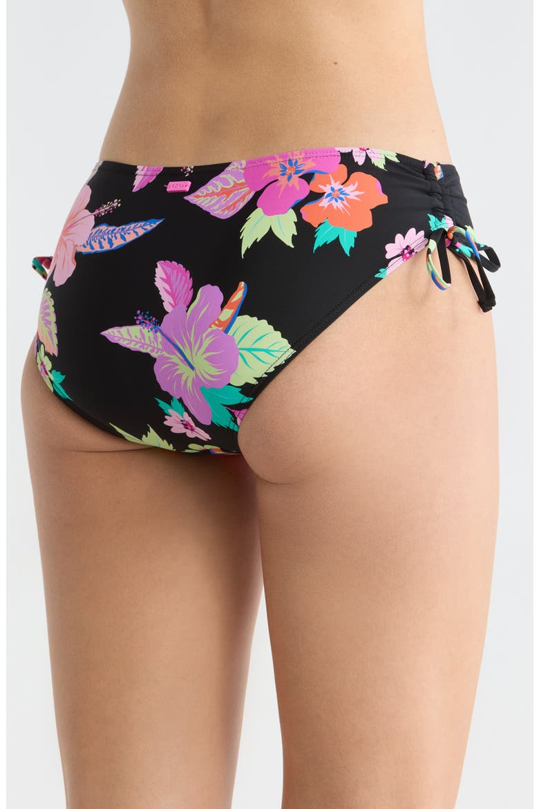 Wanderlust Hipster Full Bikini Bottoms, Alternate, color, BLACK MULTI