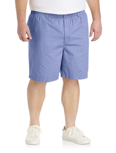 Big & Tall Elastic-Waist Shorts