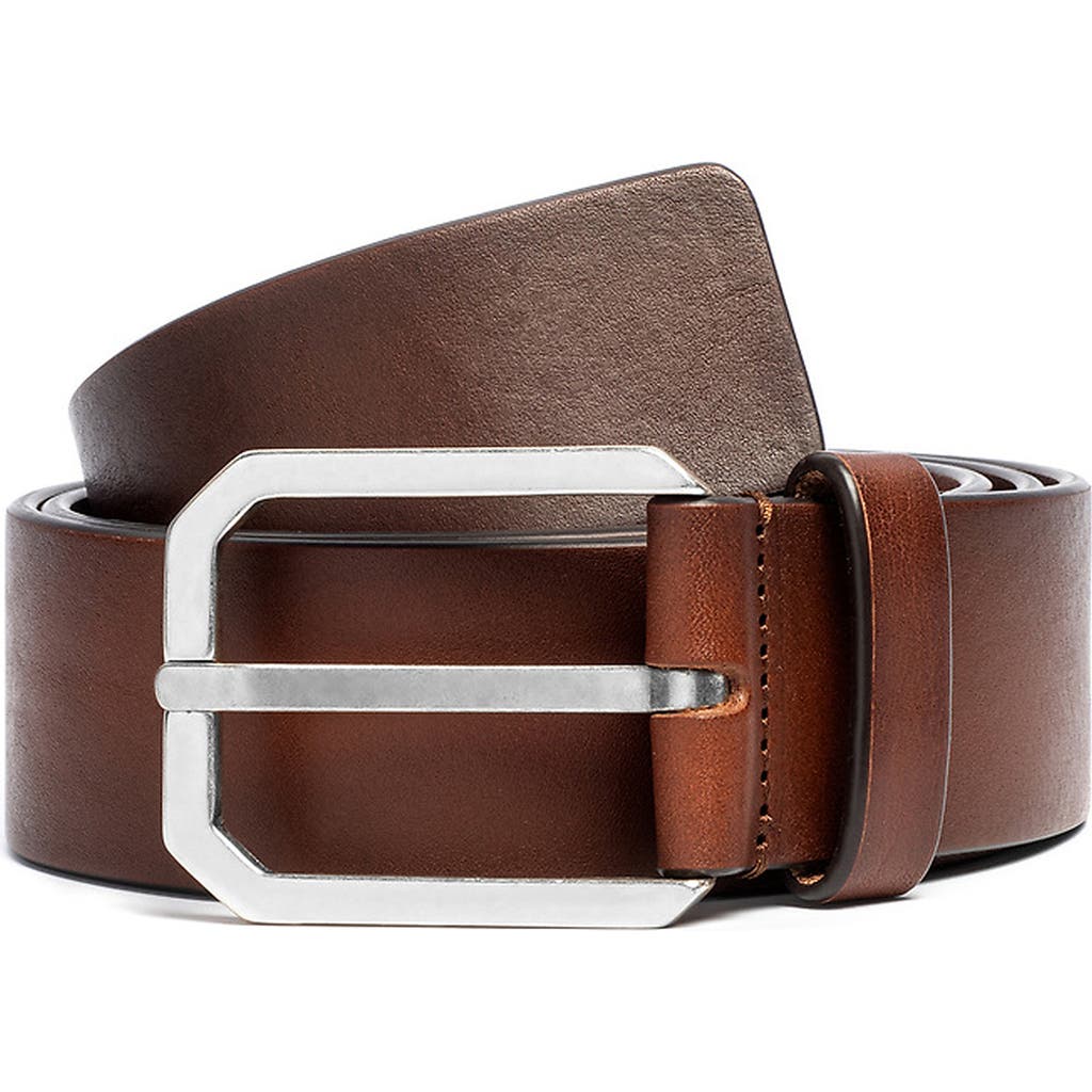 To Boot New York Brown Leather Belt In Brown