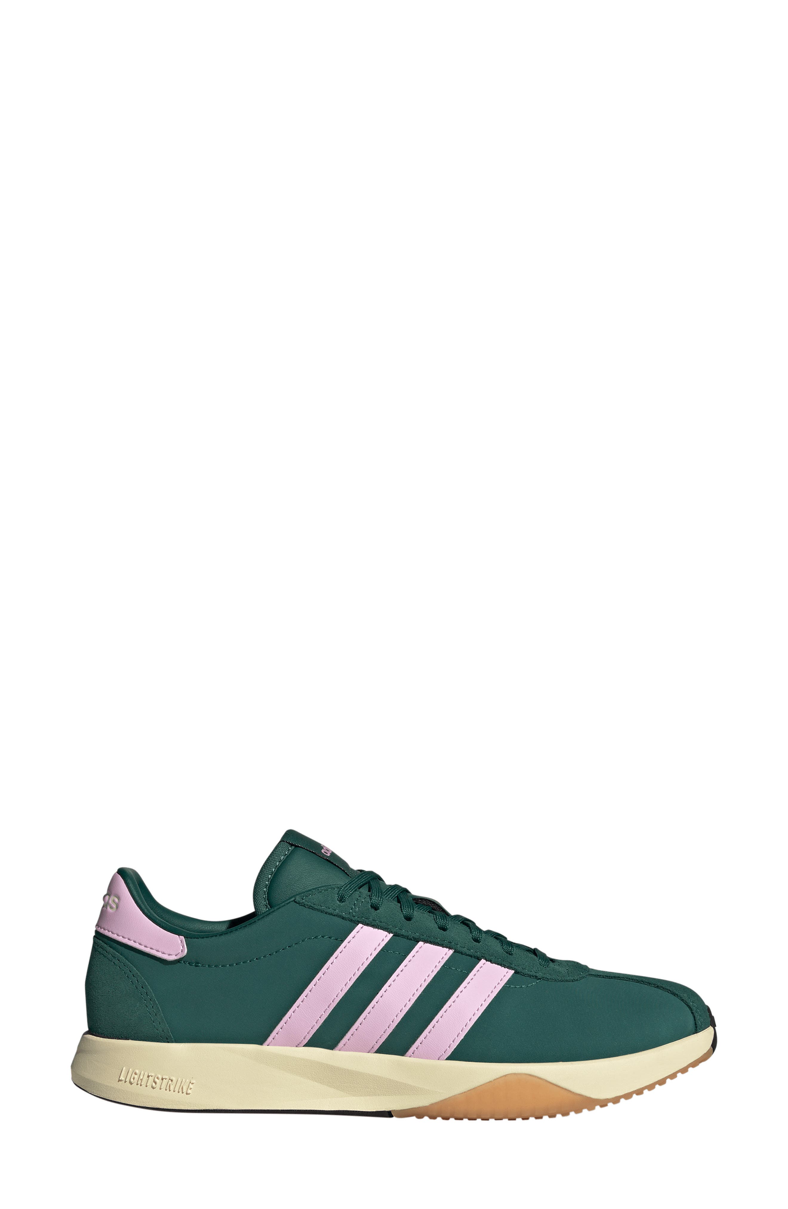 adidas Run 76/26 Sneaker, Alternate, color, Green/ Bliss Lilac/ Vanilla