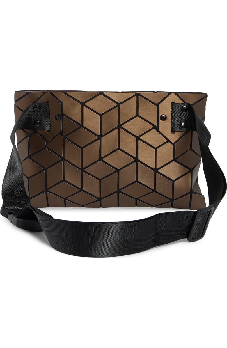 PATRIZIA LUCA Slanted Square Convertible Belt Bag, Alternate, color, Matte Bronze