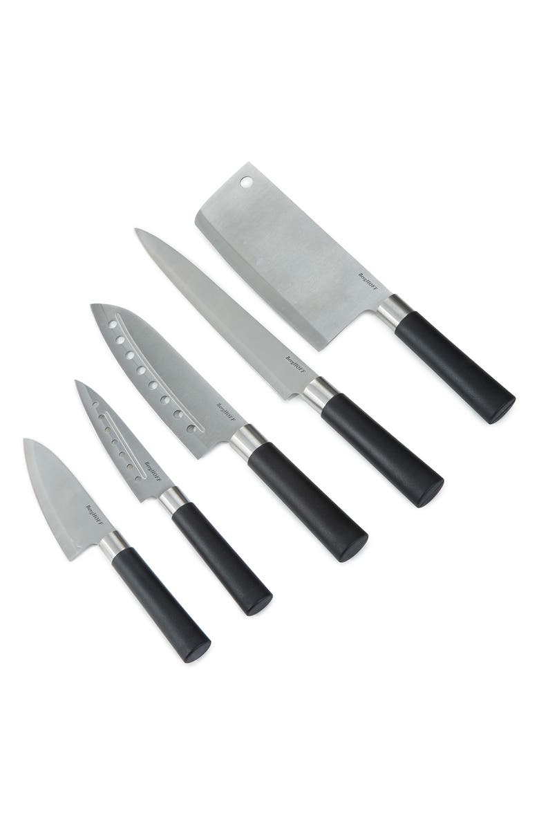 BergHOFF DiNA Codon 5-Piece Santoku Knife Set, Main, color,