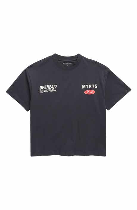 DENIM AND FLOWER Kids' Cotton Graphic T-Shirt