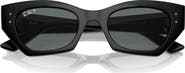 Ray-Ban Zena 52mm Polarized Irregular Sunglasses