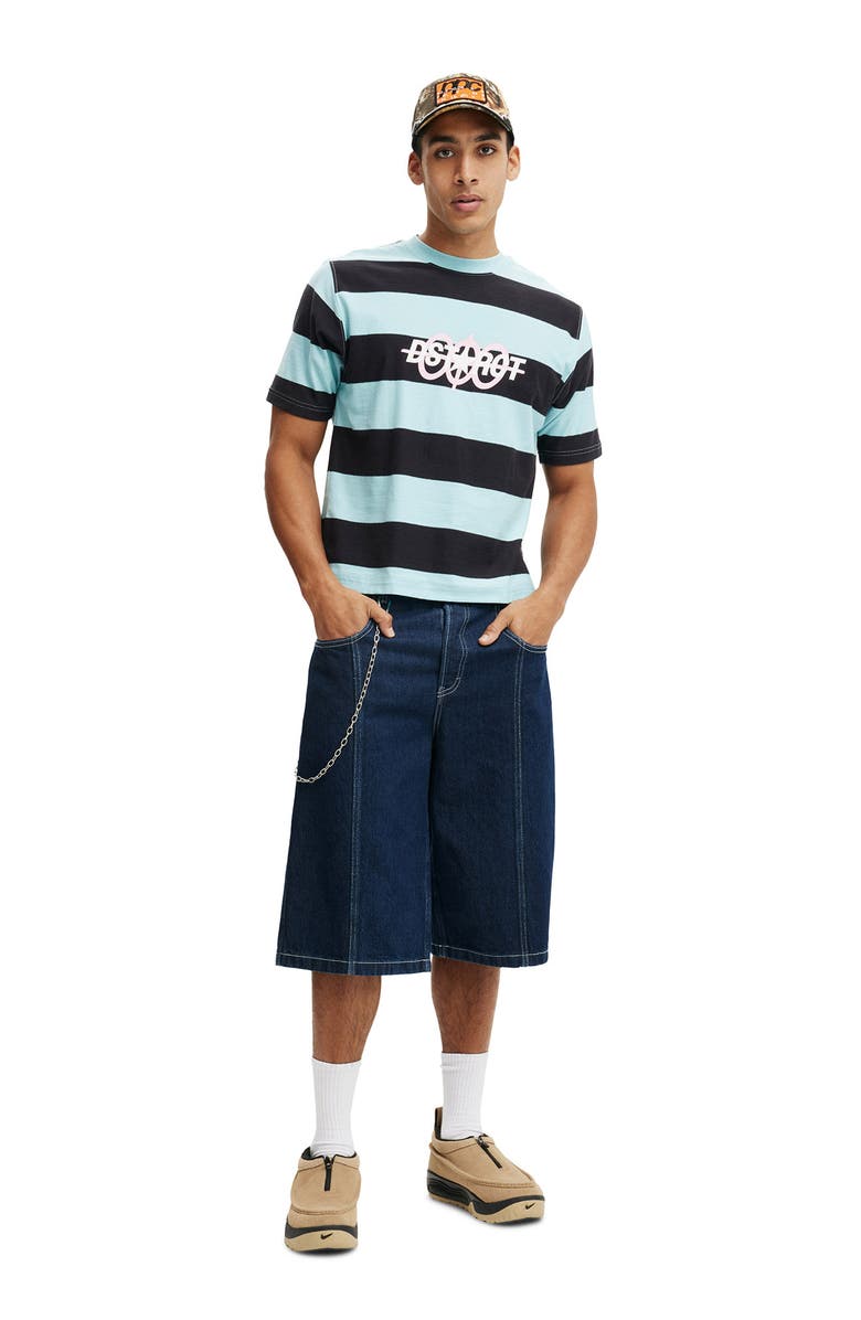 Cotton On Men's Cropped Fit Graphic T-Shirt, Alternate, color, 