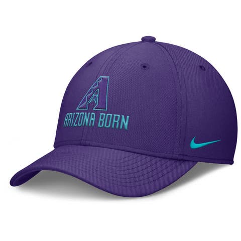 Men's Nike  Purple Arizona Diamondbacks 2025 City Connect Rise Swoosh Performance Flex Hat