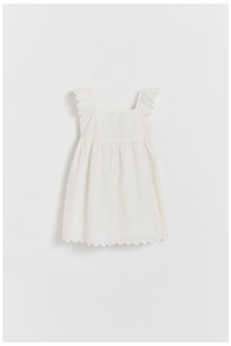 Lou Harbour Dress Infant, Main, color, White