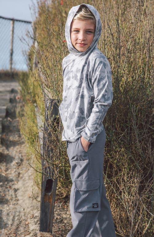 Feather 4 Arrow Kids' Carry-on Water Resistant Tech Cargo Pants In Gray