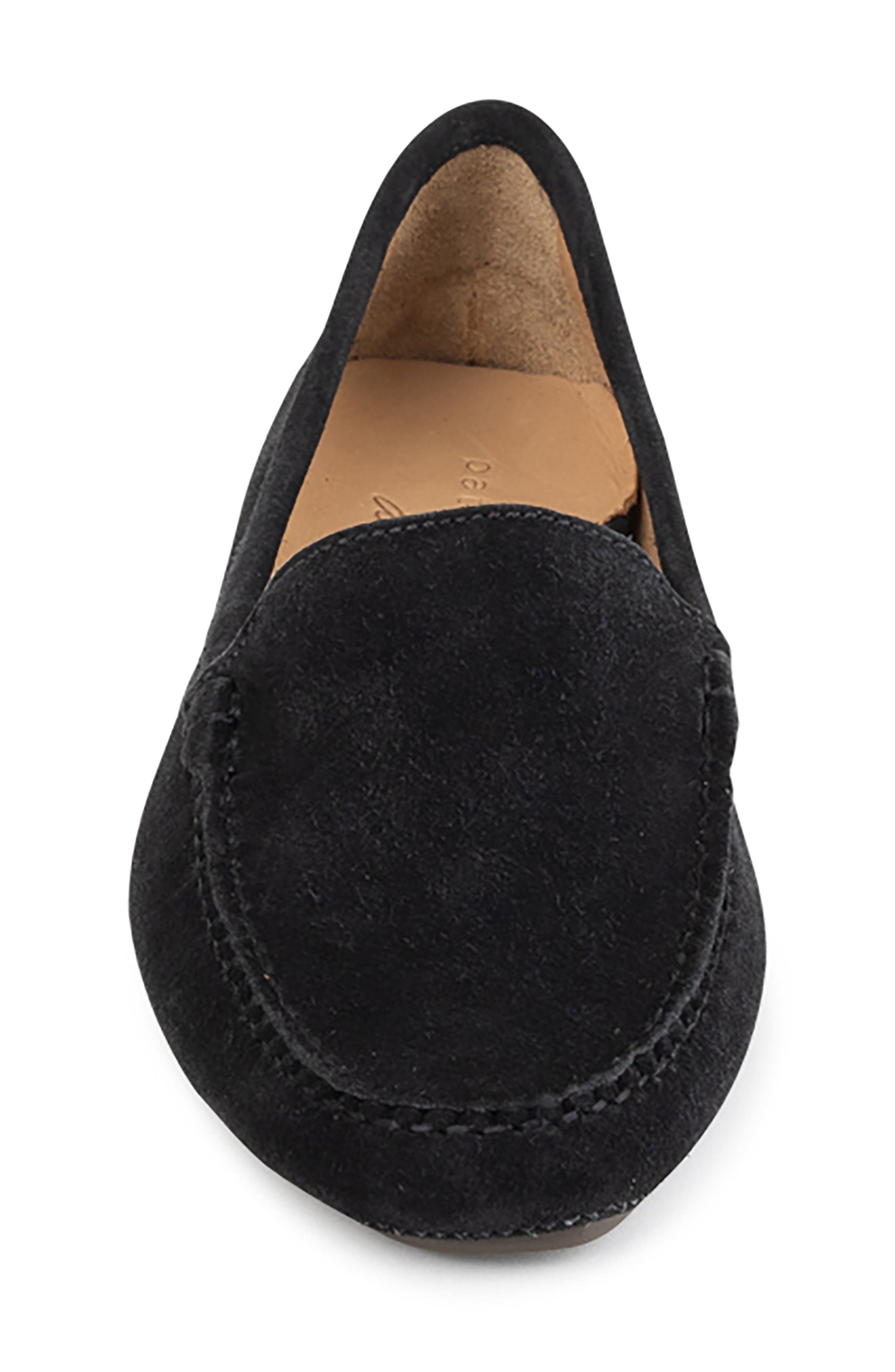 patricia green 'Jillian' Loafer, Alternate, color, Black Suede