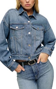 Reformation Rhodes Lived-In Denim Jacket
