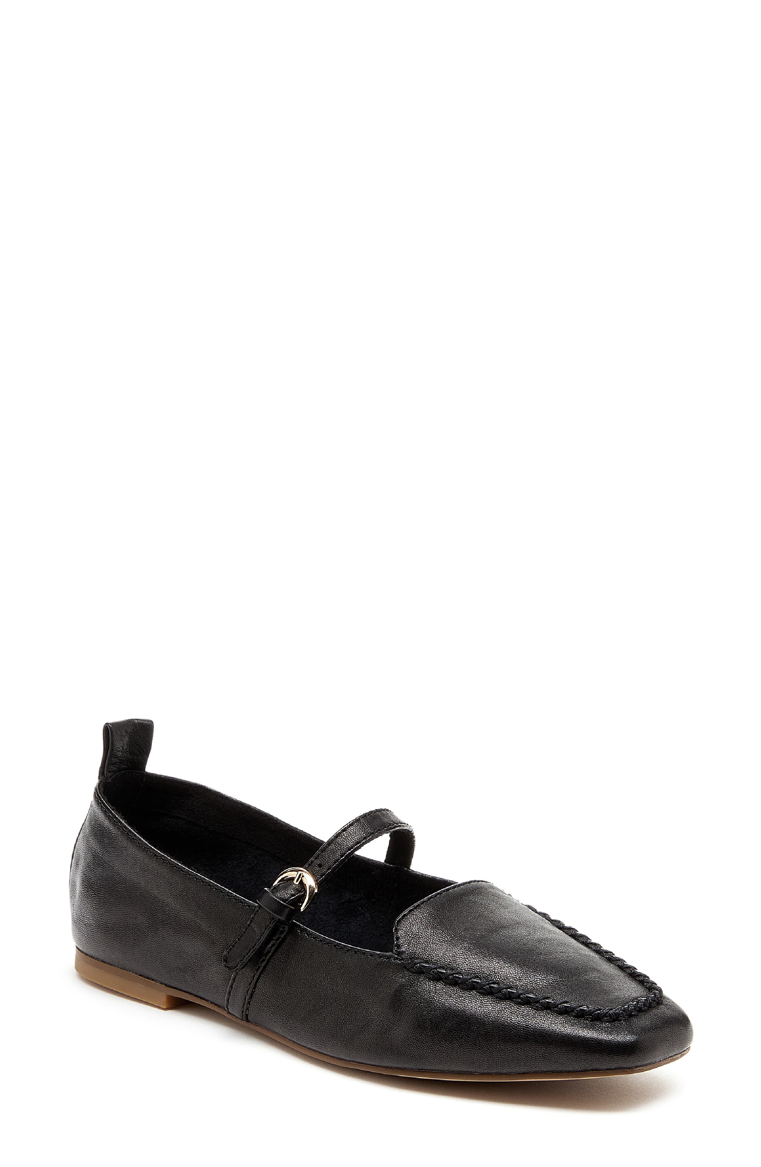 Kelsi Dagger Brooklyn Ferry Mary Jane Loafer, Main, color, Black