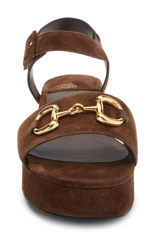 Jeffrey Campbell Timeless 2 Platform Sandal In Gold