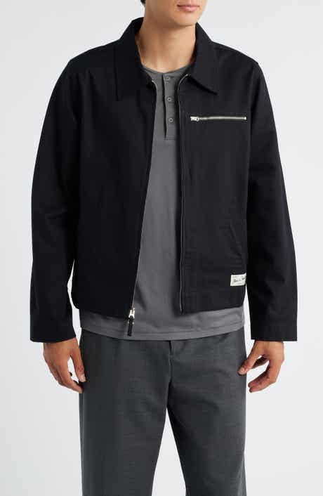 MERZ B SCHWANEN Organic Cotton Twill Work Jacket