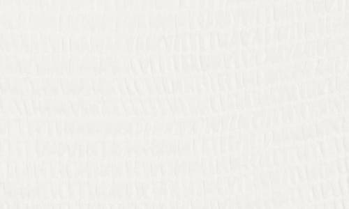 Wayf Off The Shoulder Smocked Top In Ivory