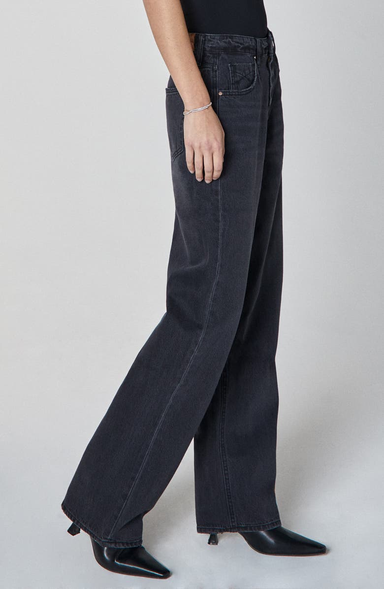 Unpublished Rumi High Waist Wide Leg Jeans, Alternate, color,