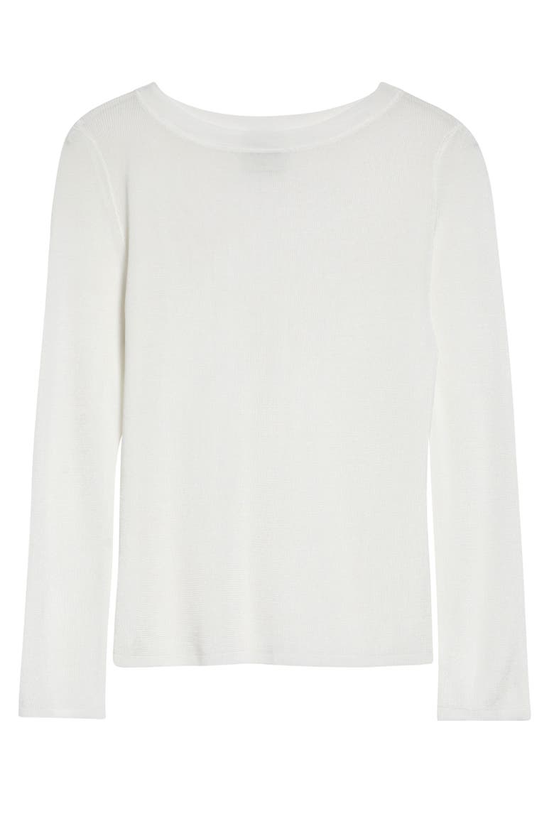 Aimee Knit Boat Neck Top, Alternate, color, IVORY