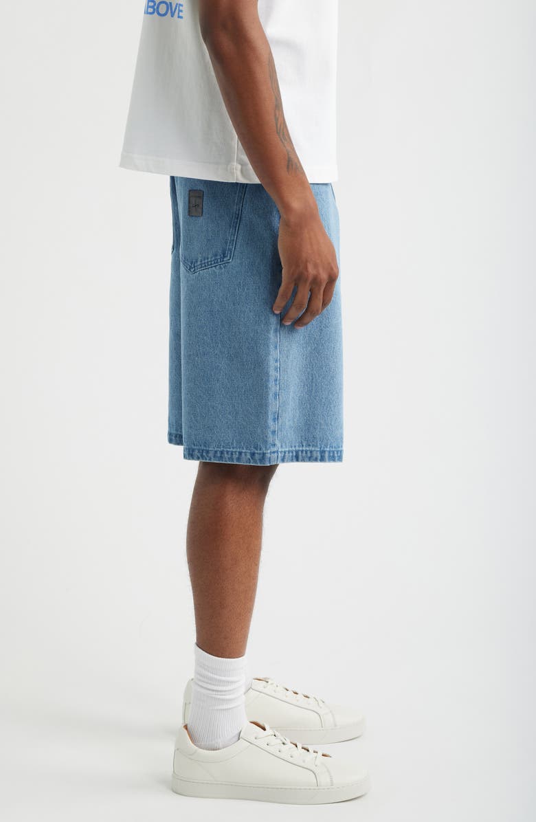 SANTO STUDIO Newport Denim Shorts, Alternate, color, Indigo Stone Washed