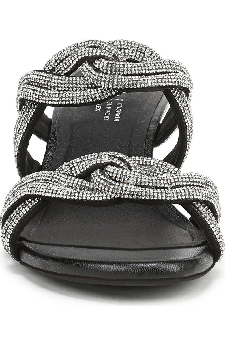 LifeStride Night Out Crystal Embellished Slide Sandal, Alternate, color,