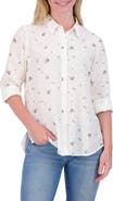 Lucky Brand Heart Print Button-Up Shirt