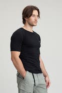 COZY ZERO Men's 100% Merino Reglan Tee