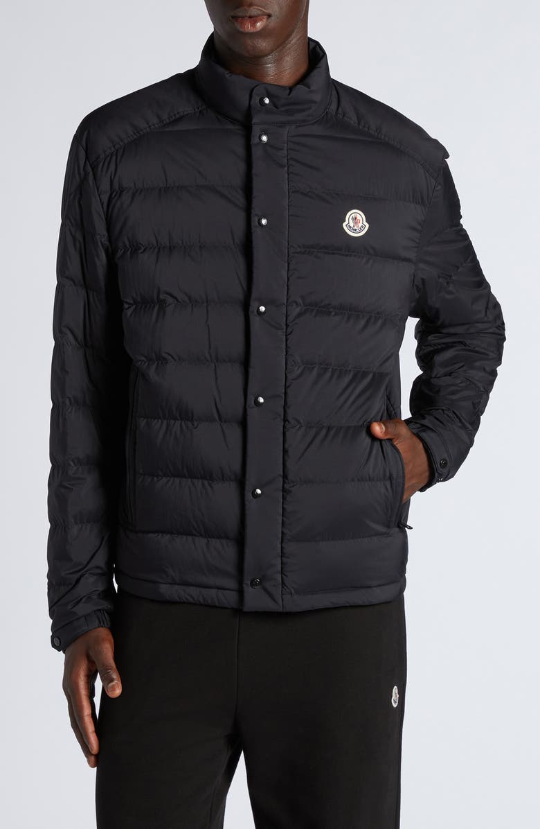Moncler Selves Down Jacket, Main, color, Black