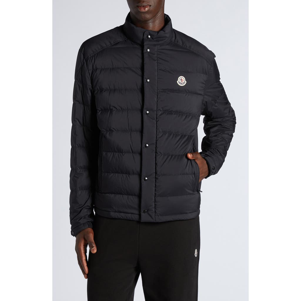 Moncler Selves Down Jacket In Black