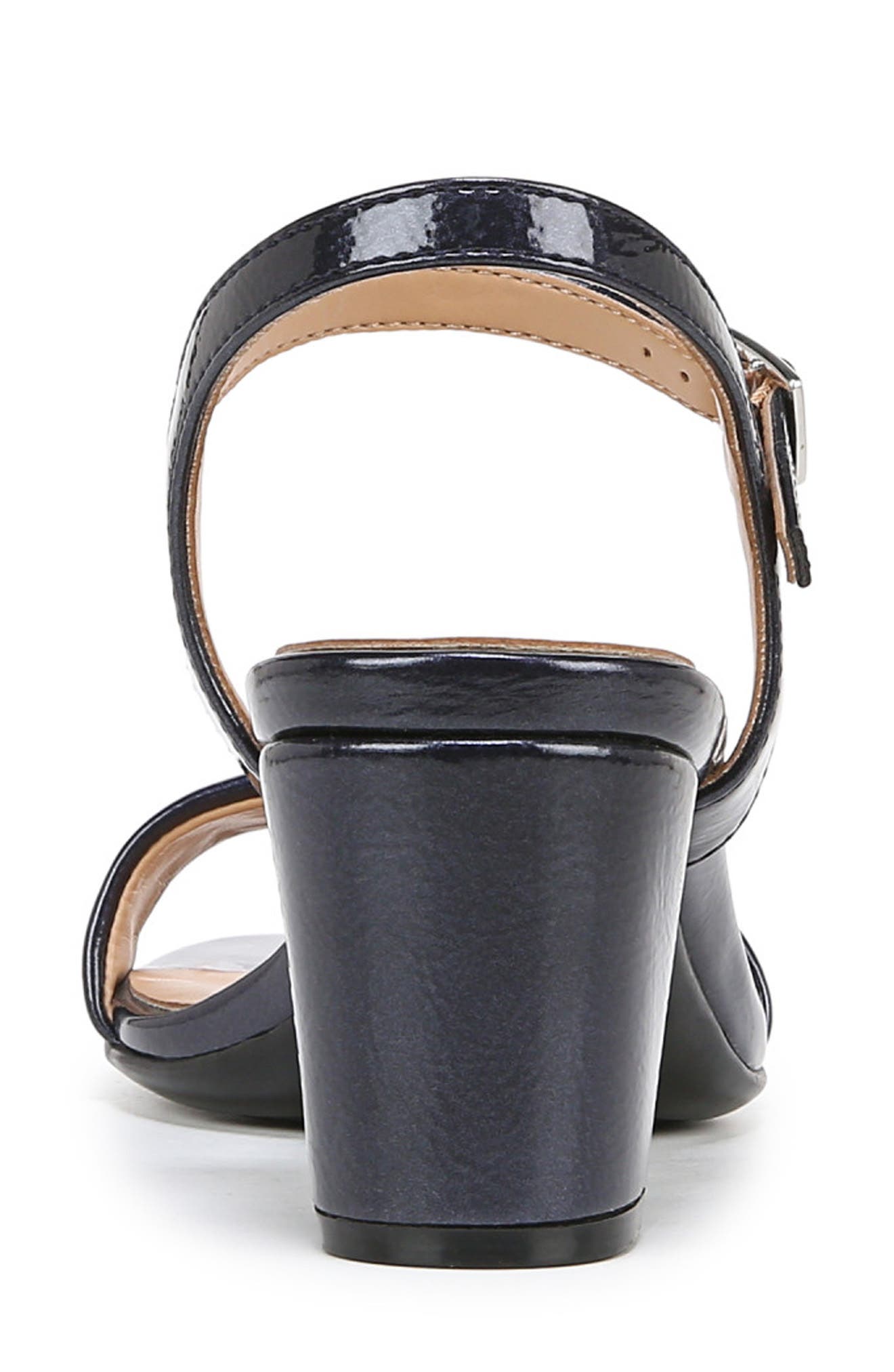 Bristol Ankle Strap Sandal - Wide Width Available, Alternate, color, MIDNIGHT BLUE FAUX LEATHER