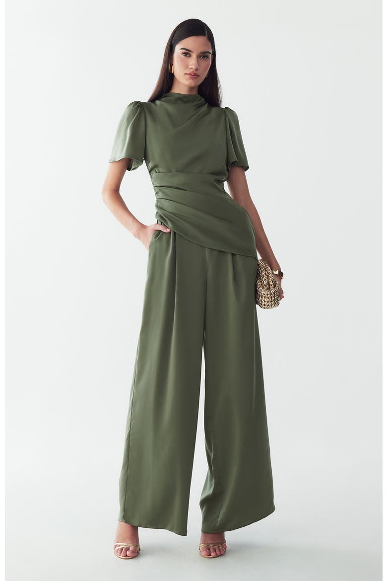 Pika Jumpsuit, Alternate, color, Moss Green
