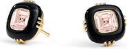 SYNA Morganite Studs