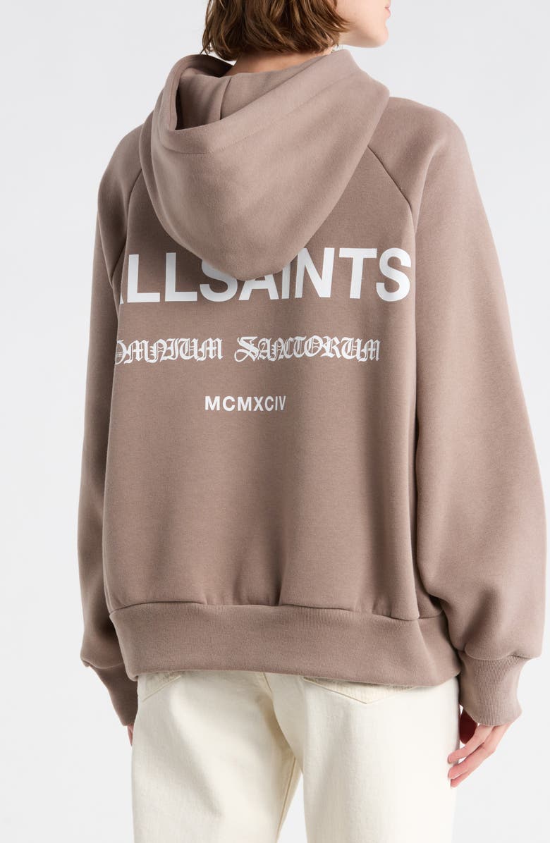 AllSaints Talon Omnium Hoodie, Alternate, color, Pine Bark Brown