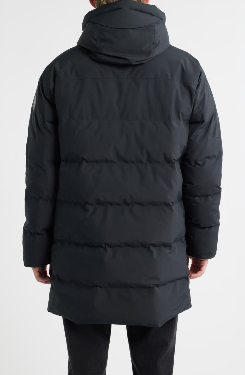 Save The Duck Everest Waterproof Pro-Tech Quilted Puffer Parka, Alternate, color, Black