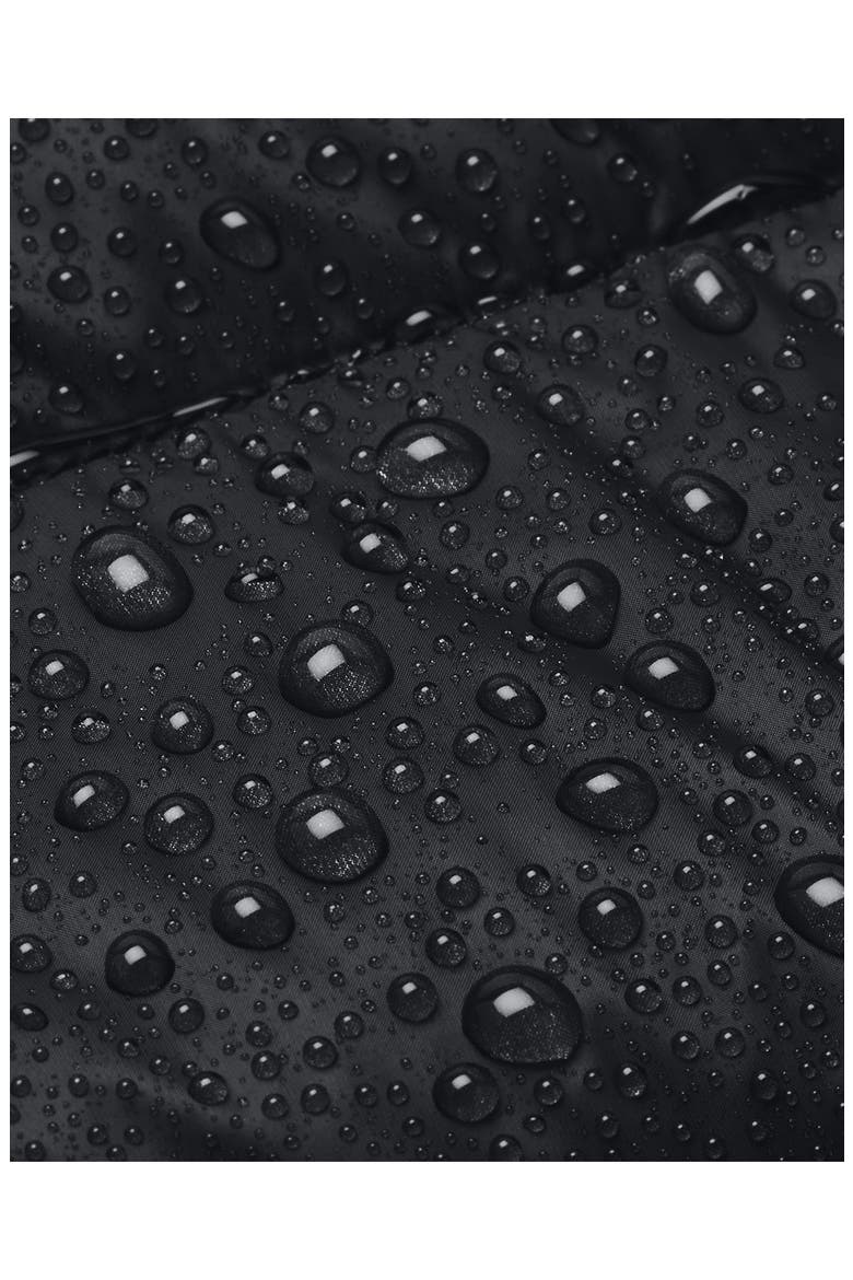 Legend Down Hooded Performance Puffer Jacket, Alternate, color, BLACK/ BLACK/ WHITE