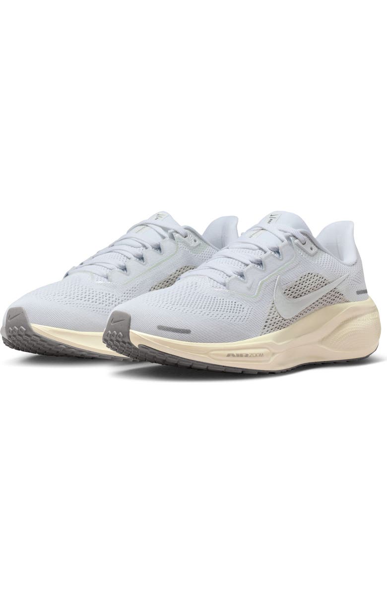 Nike Air Zoom Pegasus 41 Running Shoe, Main, color, White/White