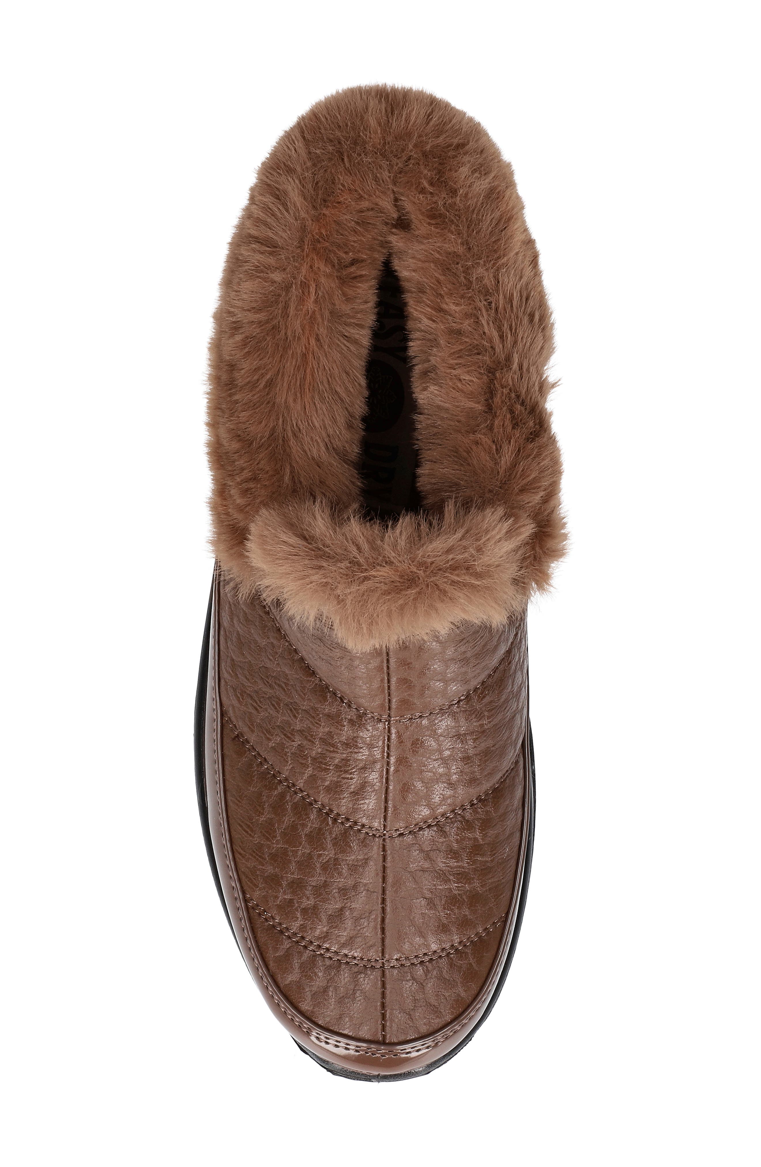 Flurry Boot, Alternate, color, BROWN PATENT-TEXTURED